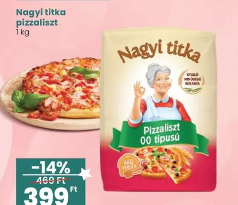 Nagyi titka pizzaliszt