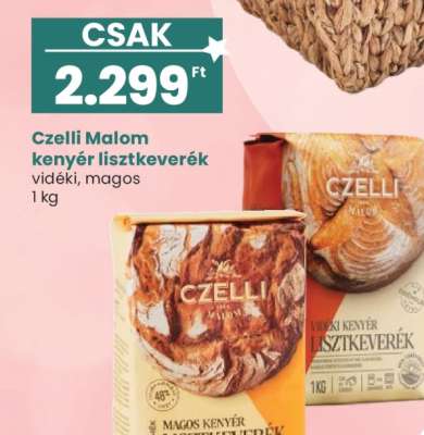 Czelli Malom kenyér lisztkeverék