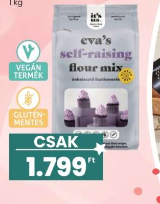eva's self-raising flour mix