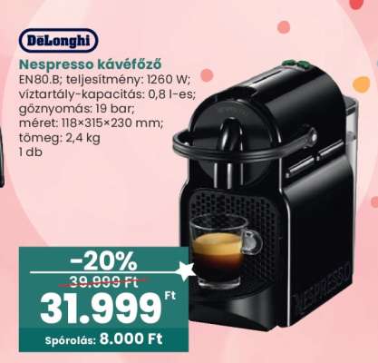 Nespresso kávéfőző