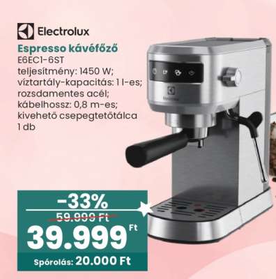 Espresso kávéfőző