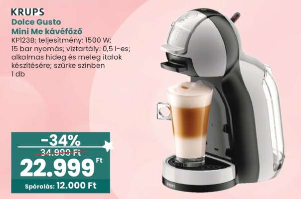 KRUPS Dolce Gusto Mini Me kávéfőző