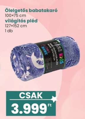 Ölelgetős babatakaró