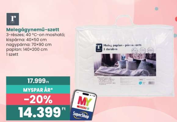 Melegágynemű-szett