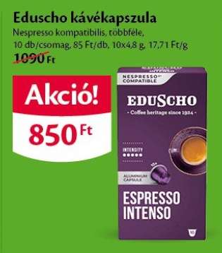Eduscho kávékapszula