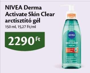 NIVEA Derma Activate Skin Clear arctisztító gél