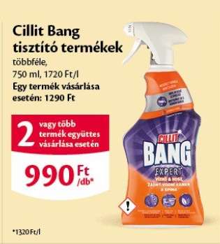 Cillit Bang tisztító termékek