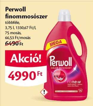 Perwoll finommosószer