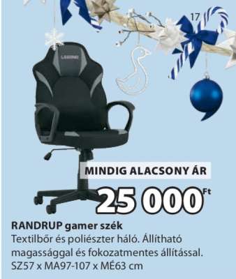 RANDRUP gamer szék