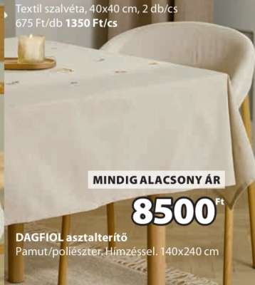 DAGFIOL asztalterítő