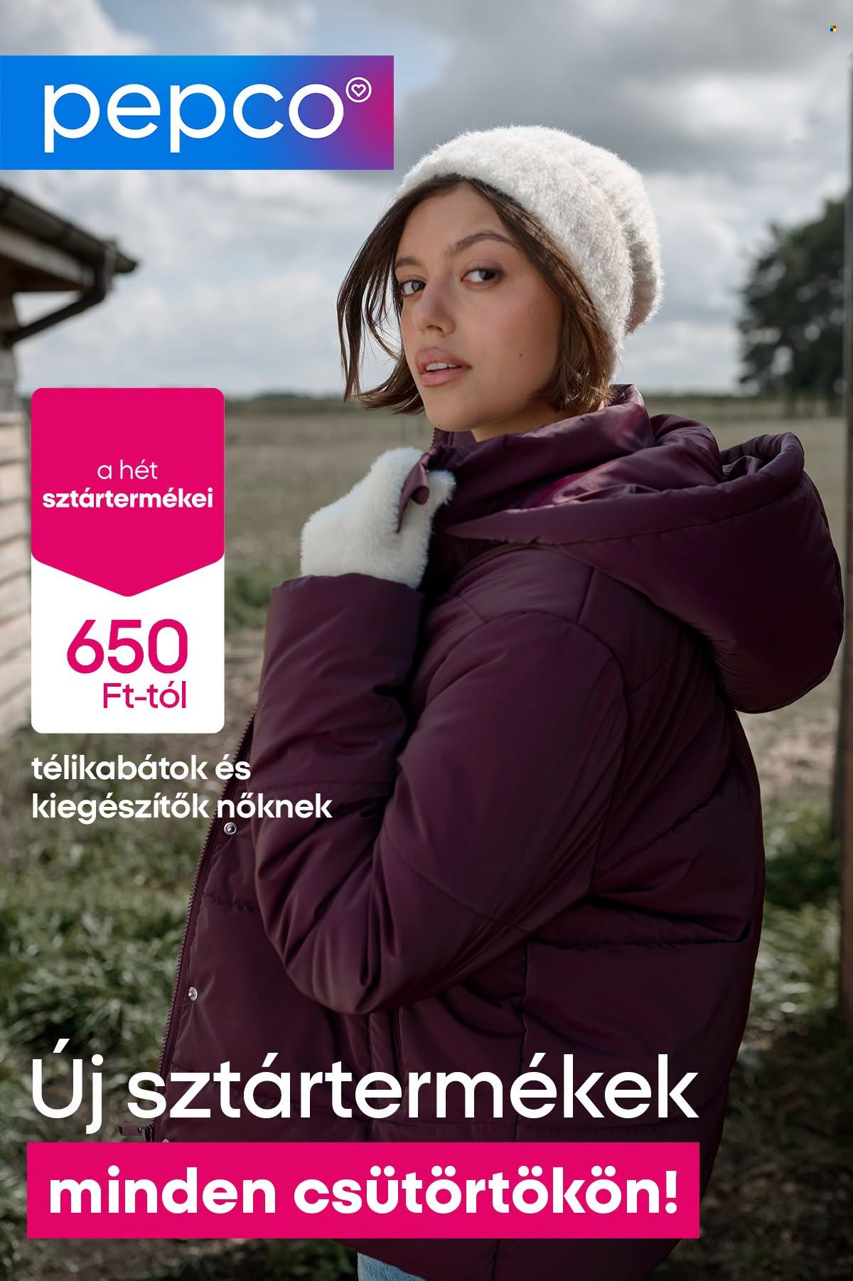 Pepco akciós újságok - 2026.10.15 - 2026.10.21. Oldal 1