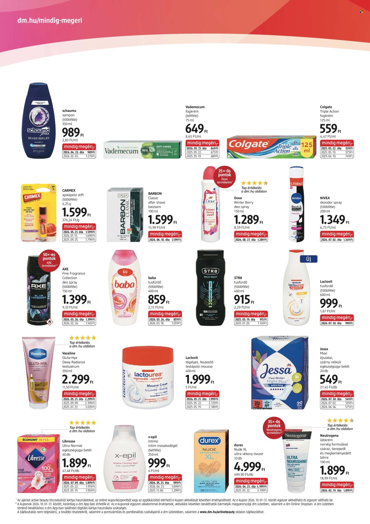 dm drogerie markt akciós újságok - 2026.10.15 - 2026.10.28. Oldal 2