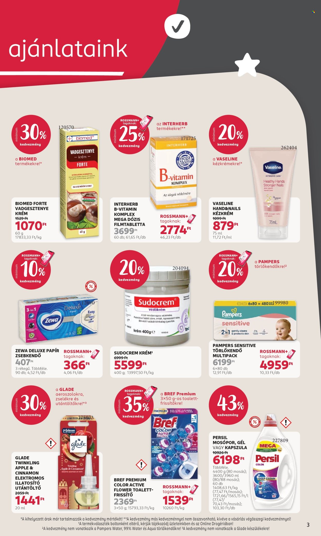 Rossmann akciós újságok - 2026.10.19 - 2026.10.30. Oldal 3