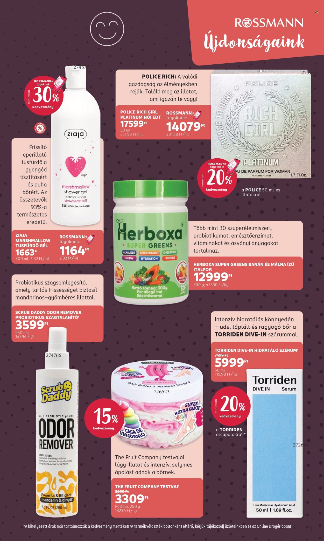 Rossmann akciós újságok - 2026.10.19 - 2026.10.30. Oldal 7