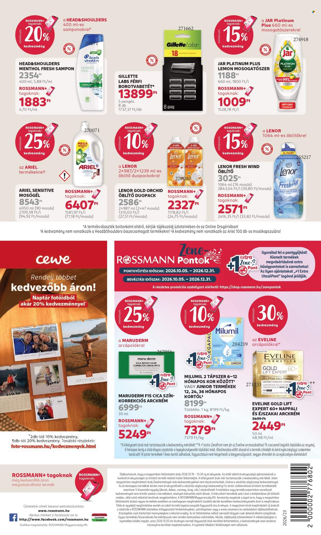 Rossmann akciós újságok - 2026.10.19 - 2026.10.30. Oldal 24