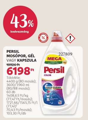 PERSIL MOSÓPOR, GÉL VAGY KAPSZULA