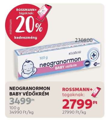 Neogranormon baby védőkrém