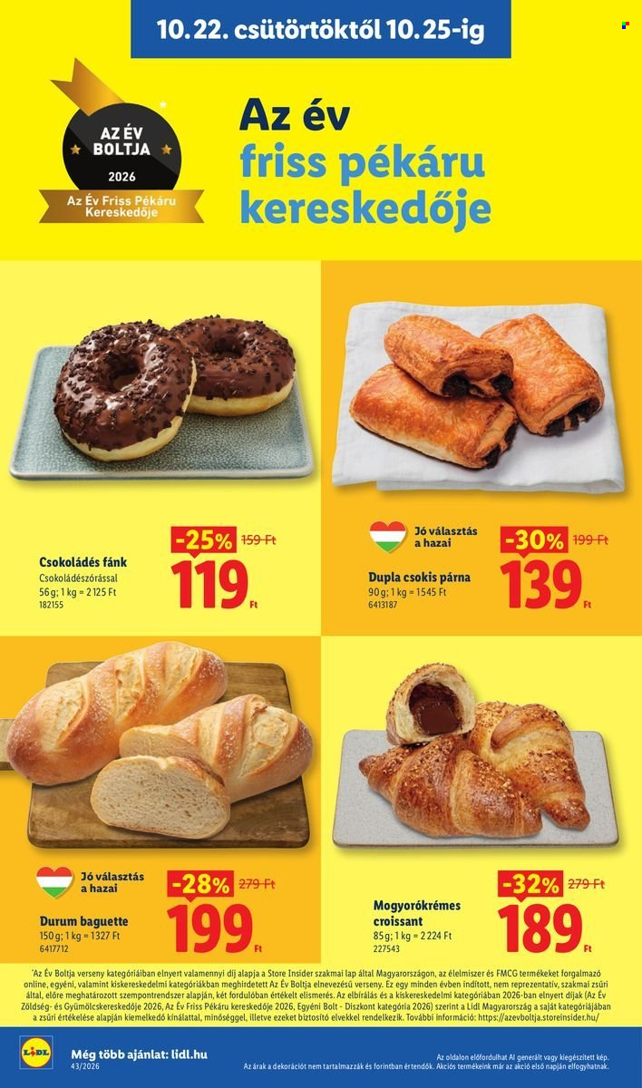 Lidl akciós újságok - 2026.10.22 - 2026.10.28. Oldal 2