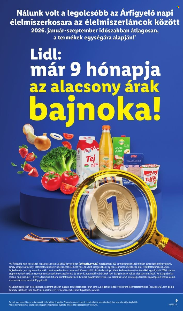 Lidl akciós újságok - 2026.10.22 - 2026.10.28. Oldal 9