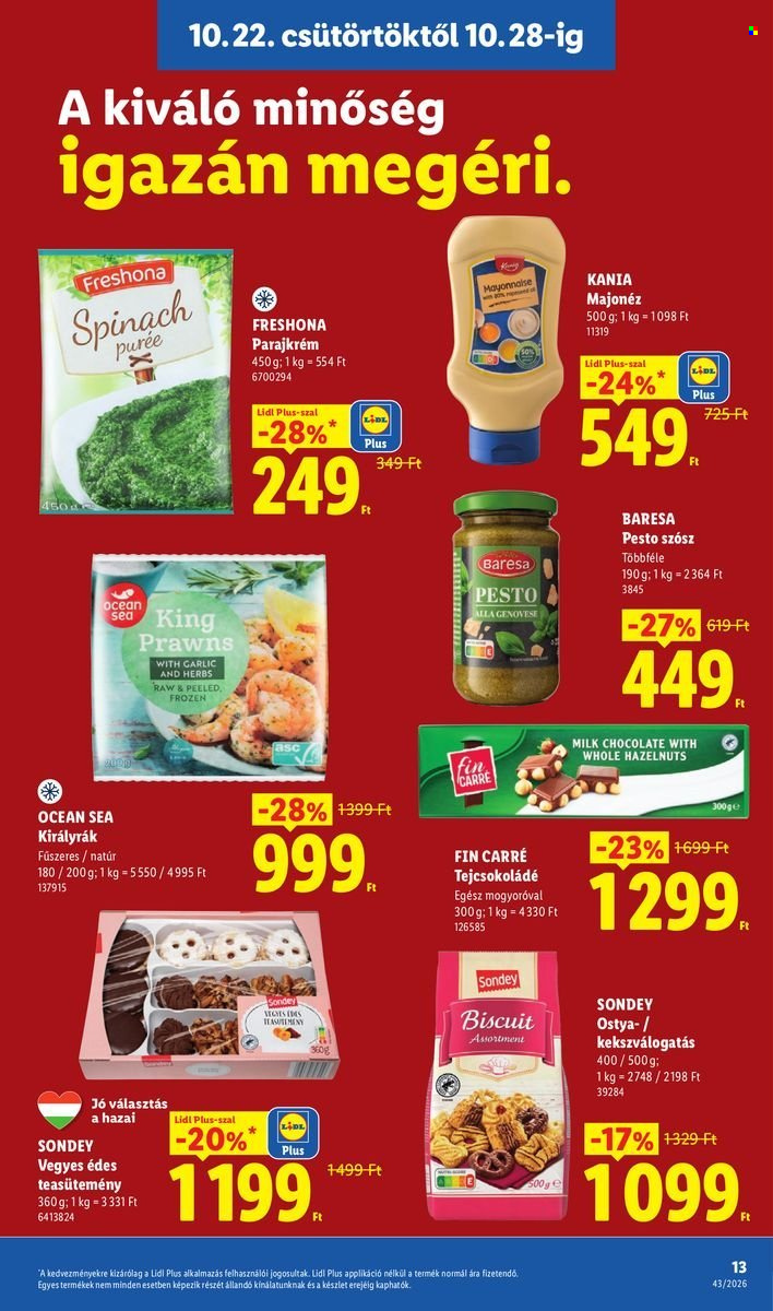 Lidl akciós újságok - 2026.10.22 - 2026.10.28. Oldal 13