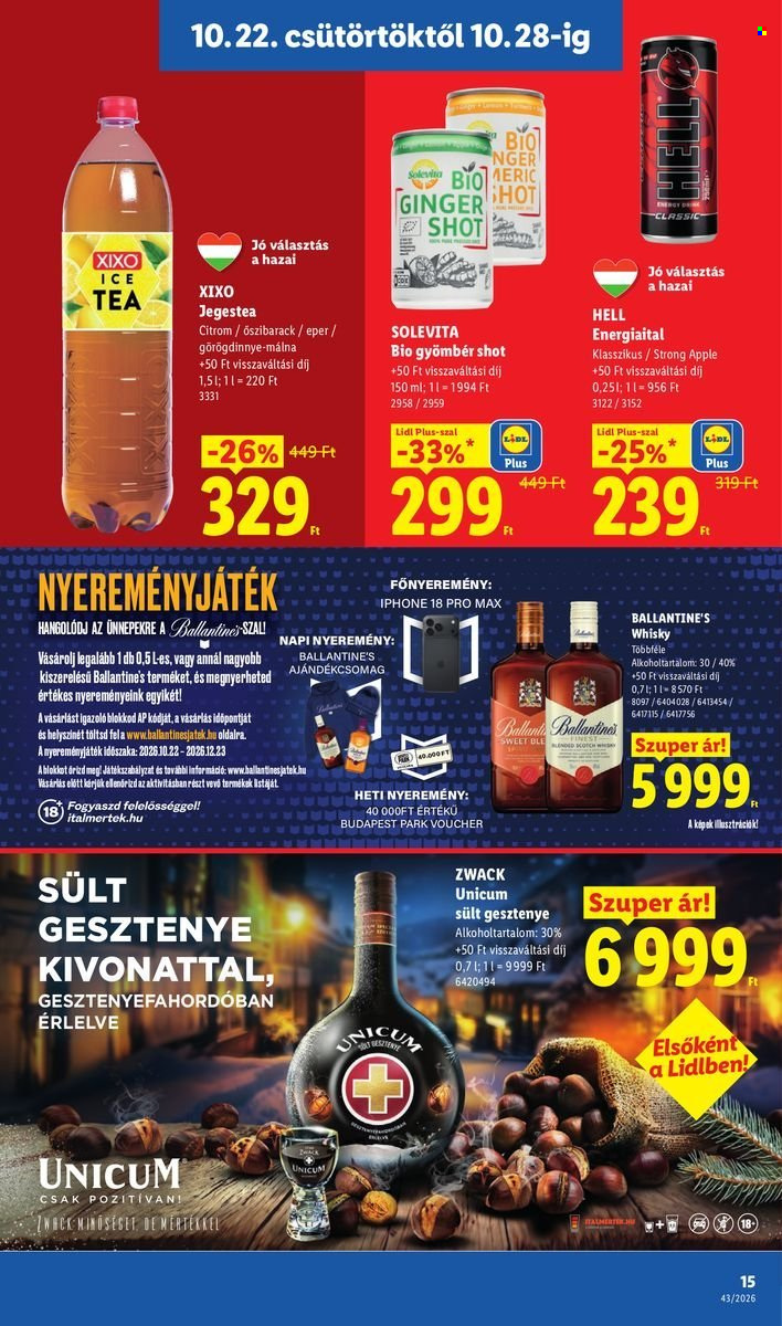 Lidl akciós újságok - 2026.10.22 - 2026.10.28. Oldal 15