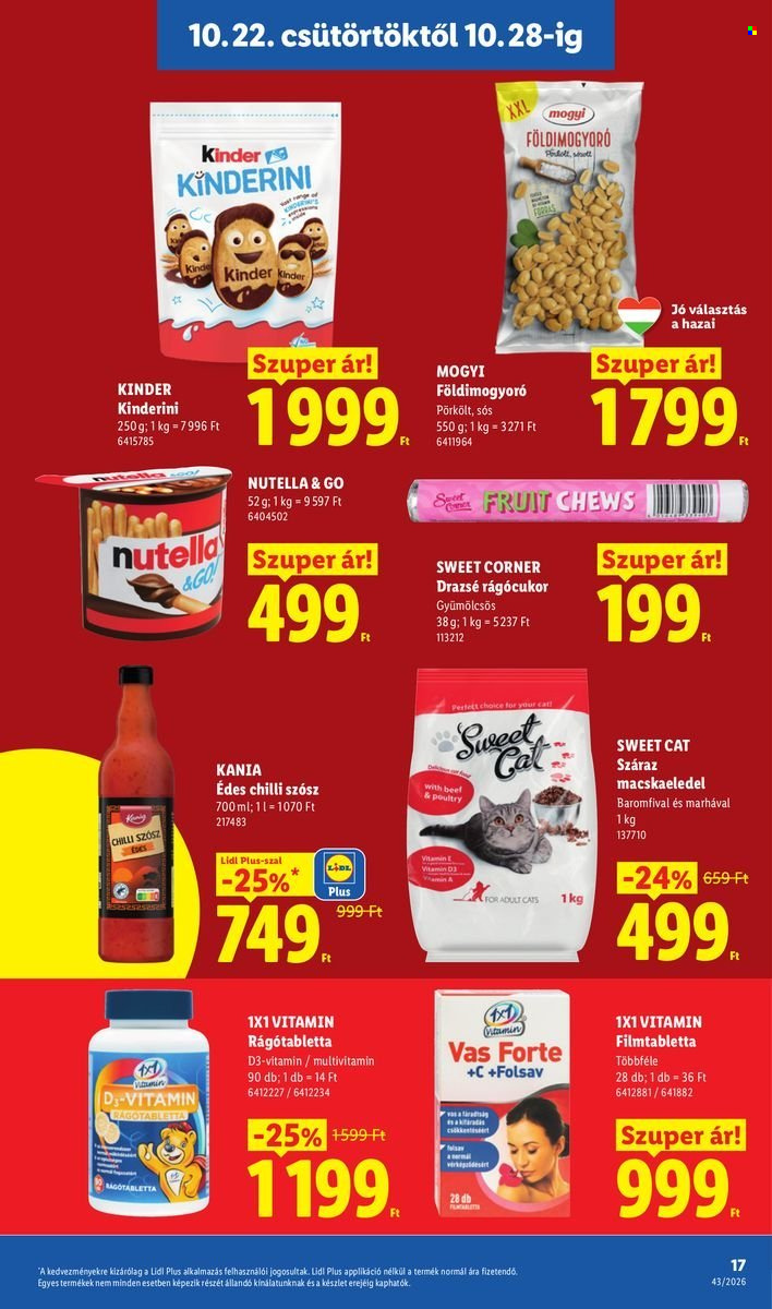 Lidl akciós újságok - 2026.10.22 - 2026.10.28. Oldal 17