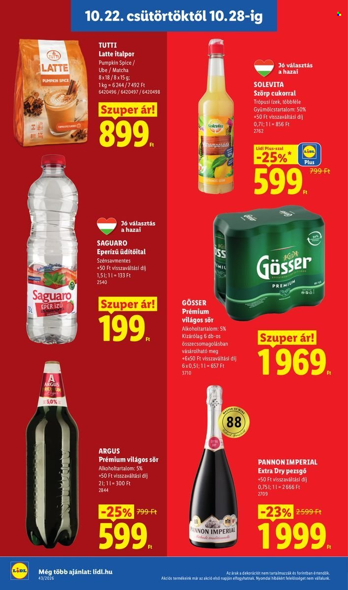 Lidl akciós újságok - 2026.10.22 - 2026.10.28. Oldal 18