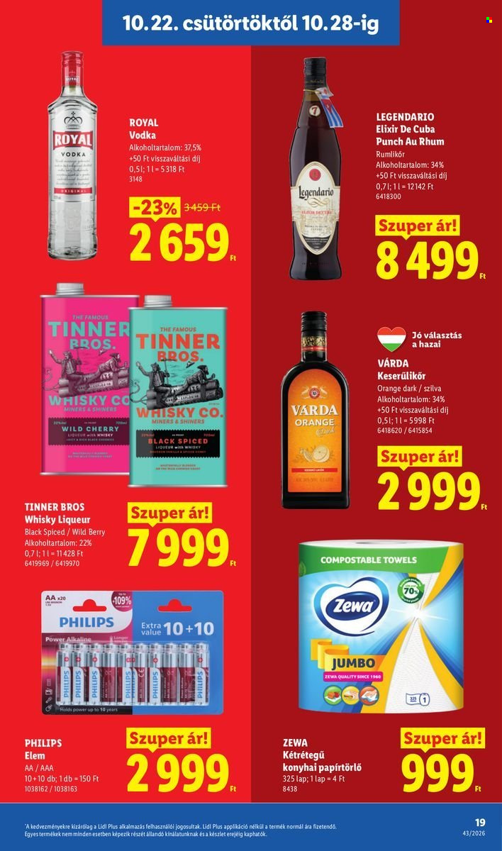Lidl akciós újságok - 2026.10.22 - 2026.10.28. Oldal 19