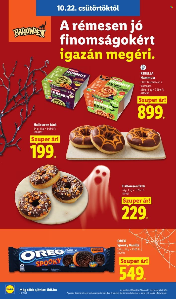 Lidl akciós újságok - 2026.10.22 - 2026.10.28. Oldal 22