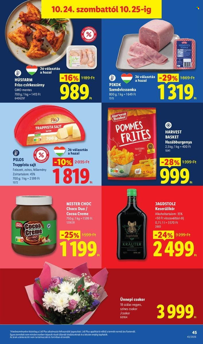 Lidl akciós újságok - 2026.10.22 - 2026.10.28. Oldal 45