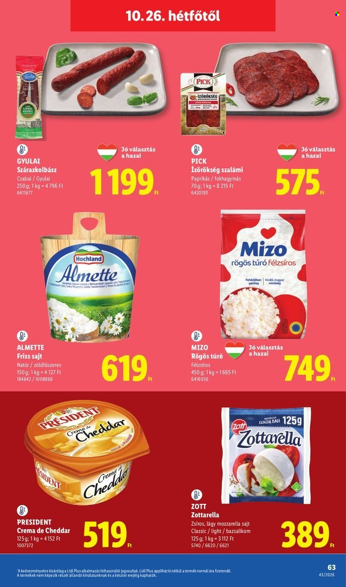 Lidl akciós újságok - 2026.10.22 - 2026.10.28. Oldal 63