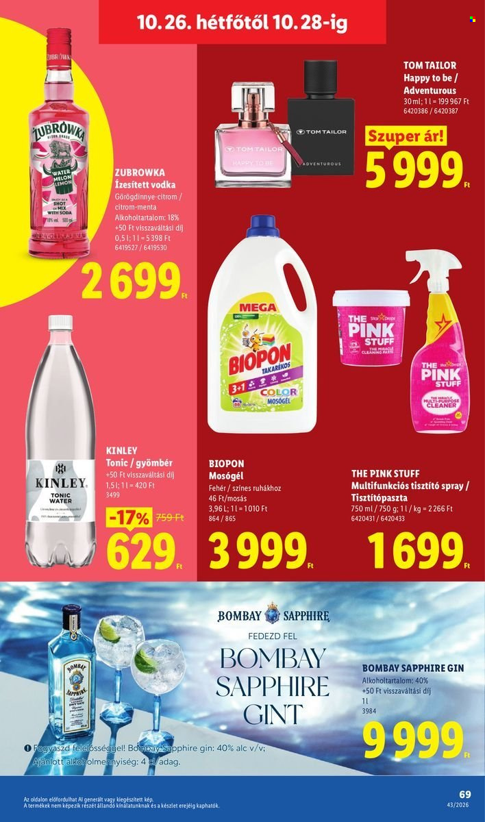 Lidl akciós újságok - 2026.10.22 - 2026.10.28. Oldal 69