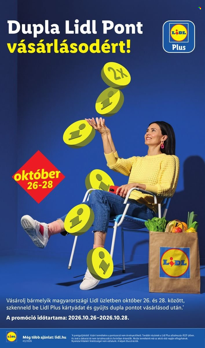 Lidl akciós újságok - 2026.10.22 - 2026.10.28. Oldal 2