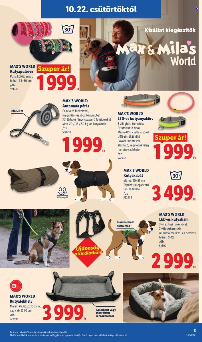 Lidl akciós újságok - 2026.10.22 - 2026.10.28. Oldal 3