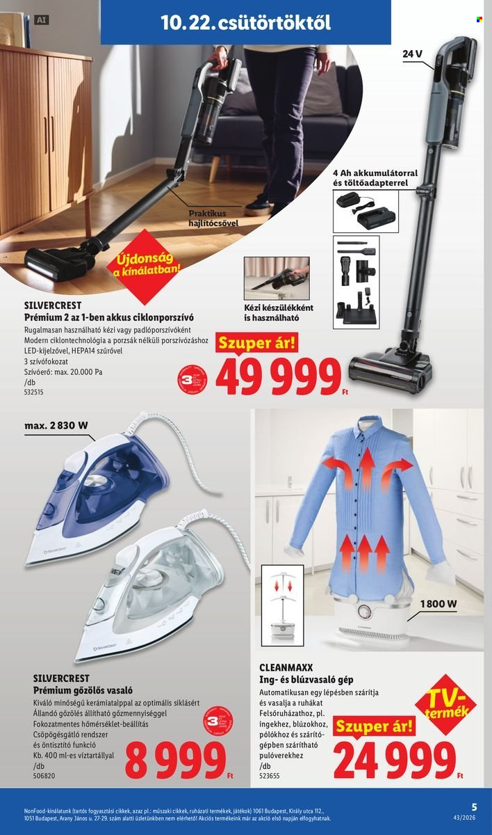Lidl akciós újságok - 2026.10.22 - 2026.10.28. Oldal 5