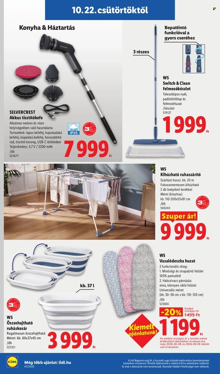Lidl akciós újságok - 2026.10.22 - 2026.10.28. Oldal 6