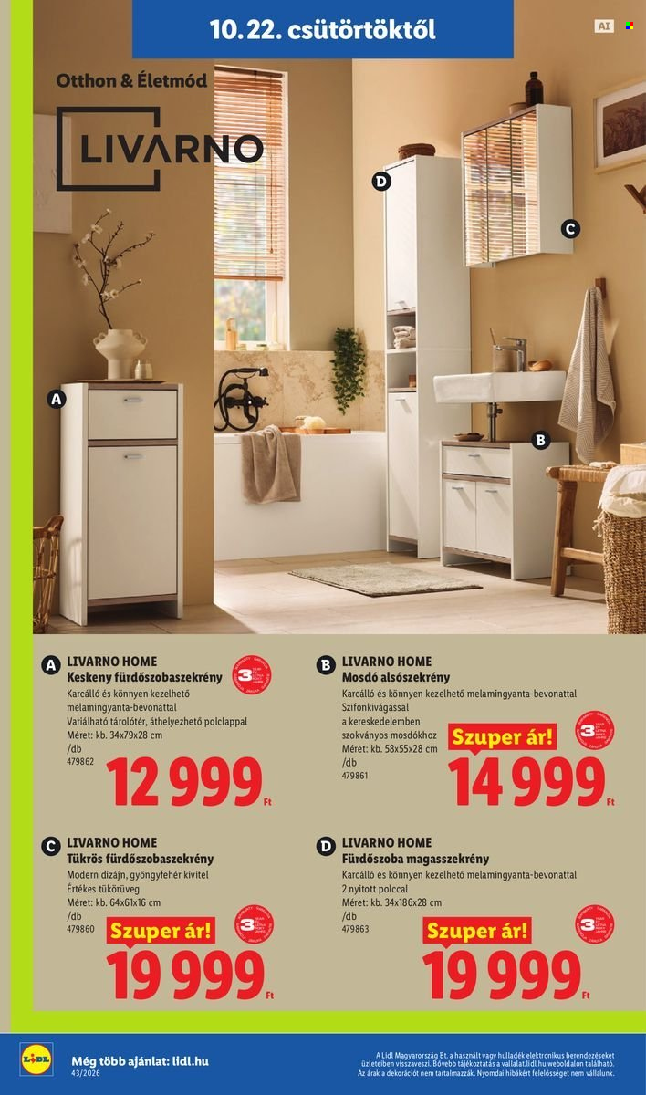 Lidl akciós újságok - 2026.10.22 - 2026.10.28. Oldal 8