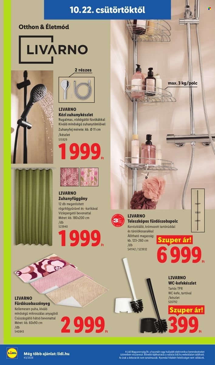 Lidl akciós újságok - 2026.10.22 - 2026.10.28. Oldal 10