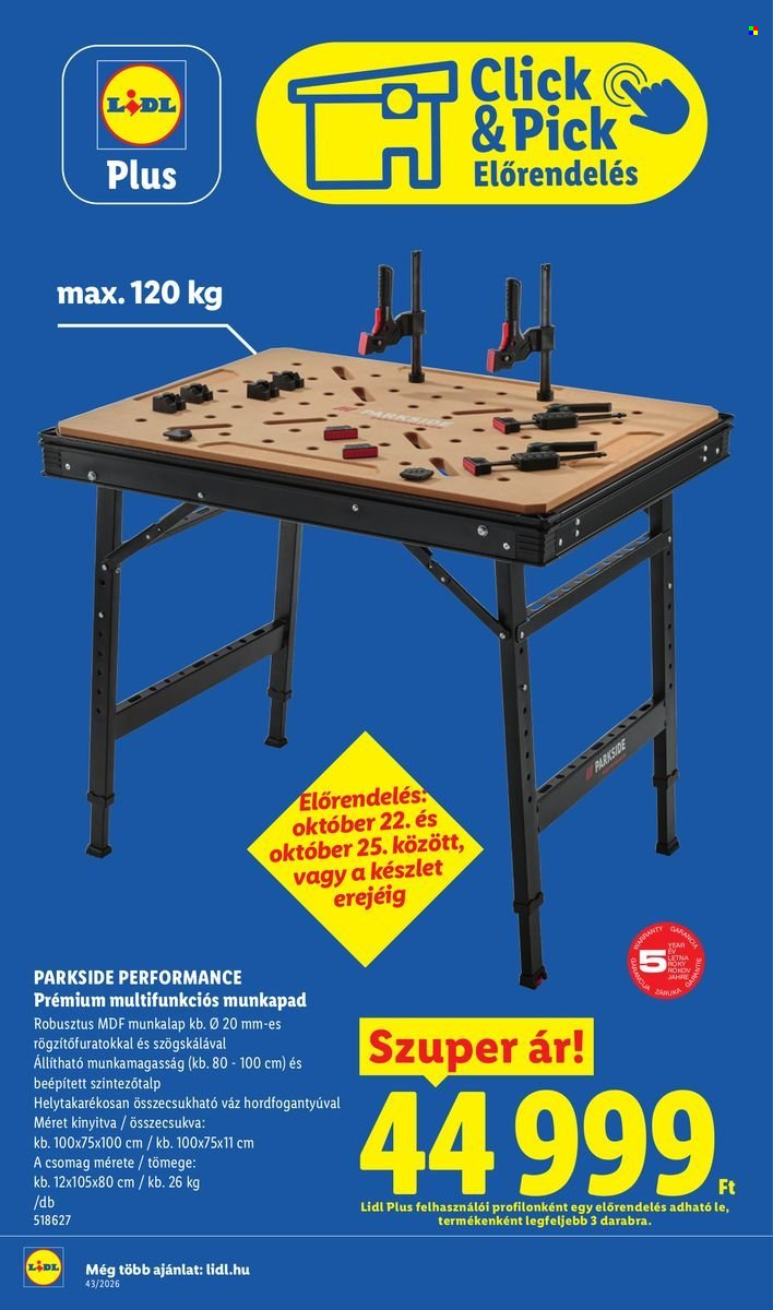 Lidl akciós újságok - 2026.10.22 - 2026.10.28. Oldal 14
