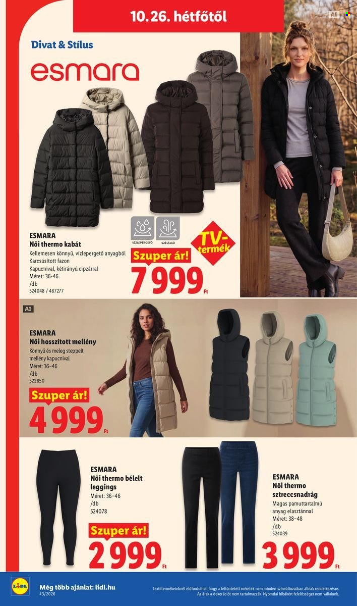Lidl akciós újságok - 2026.10.22 - 2026.10.28. Oldal 18