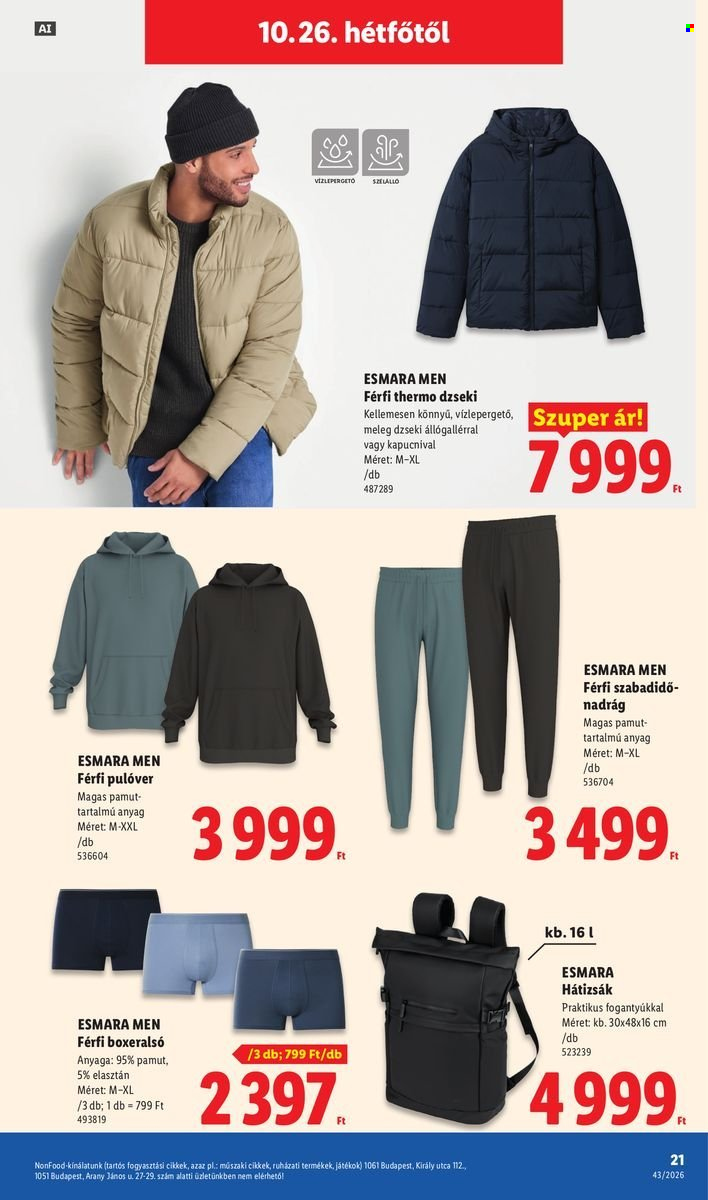 Lidl akciós újságok - 2026.10.22 - 2026.10.28. Oldal 21