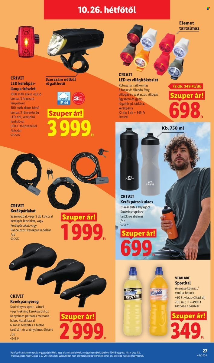 Lidl akciós újságok - 2026.10.22 - 2026.10.28. Oldal 27