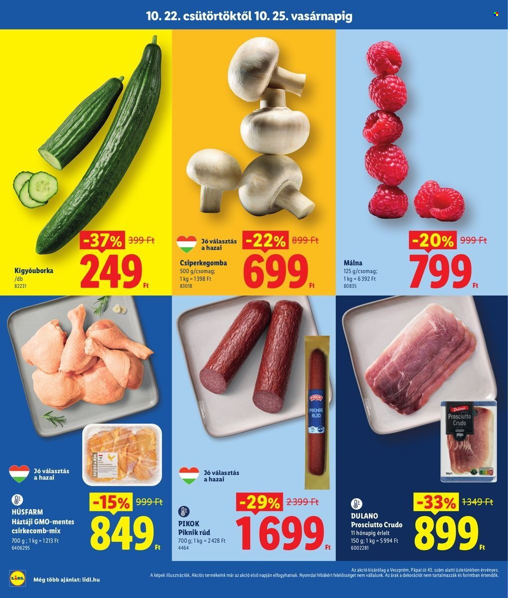 Lidl akciós újságok - 2026.10.22 - 2026.10.25. Oldal 2