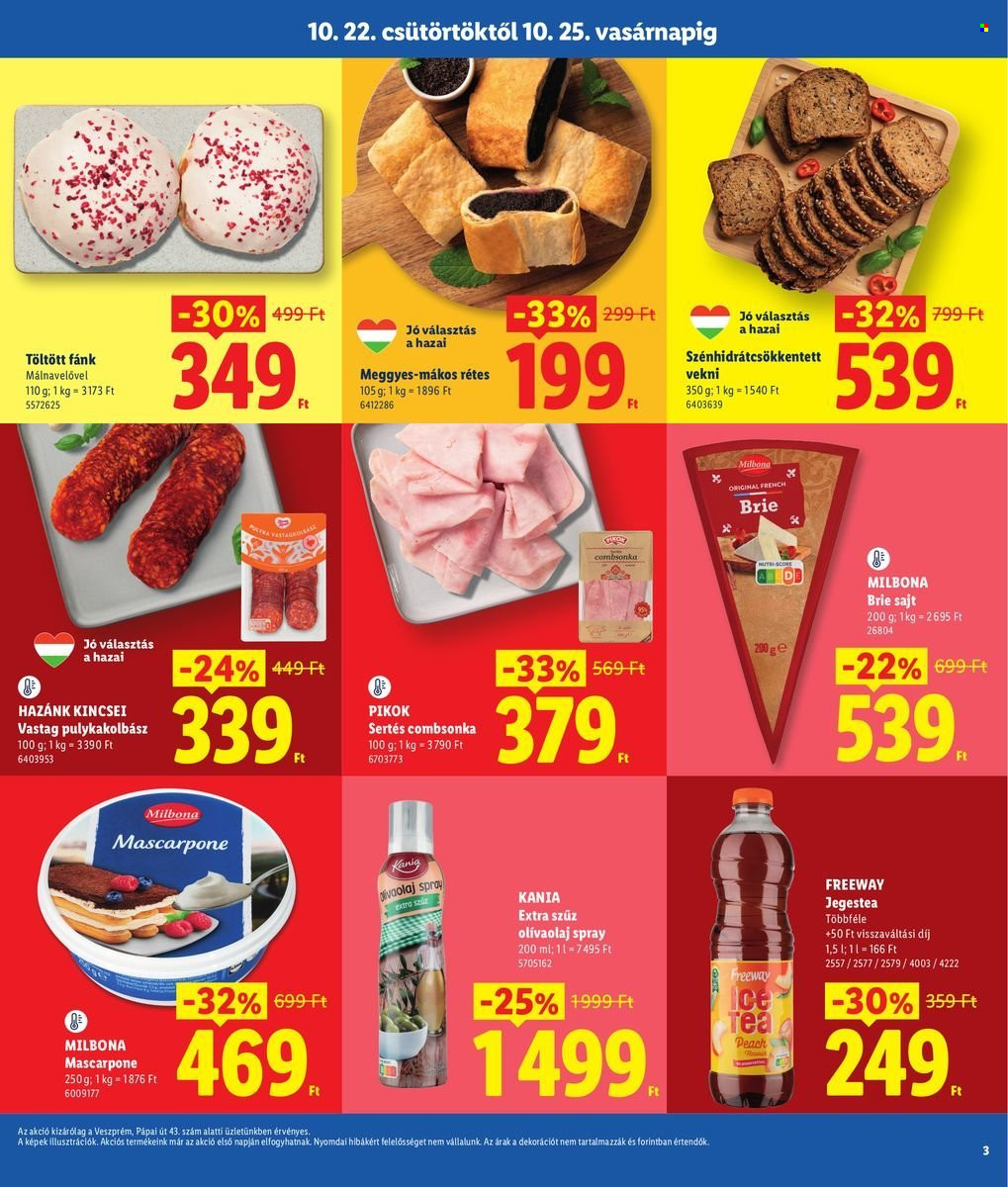 Lidl akciós újságok - 2026.10.22 - 2026.10.25. Oldal 3