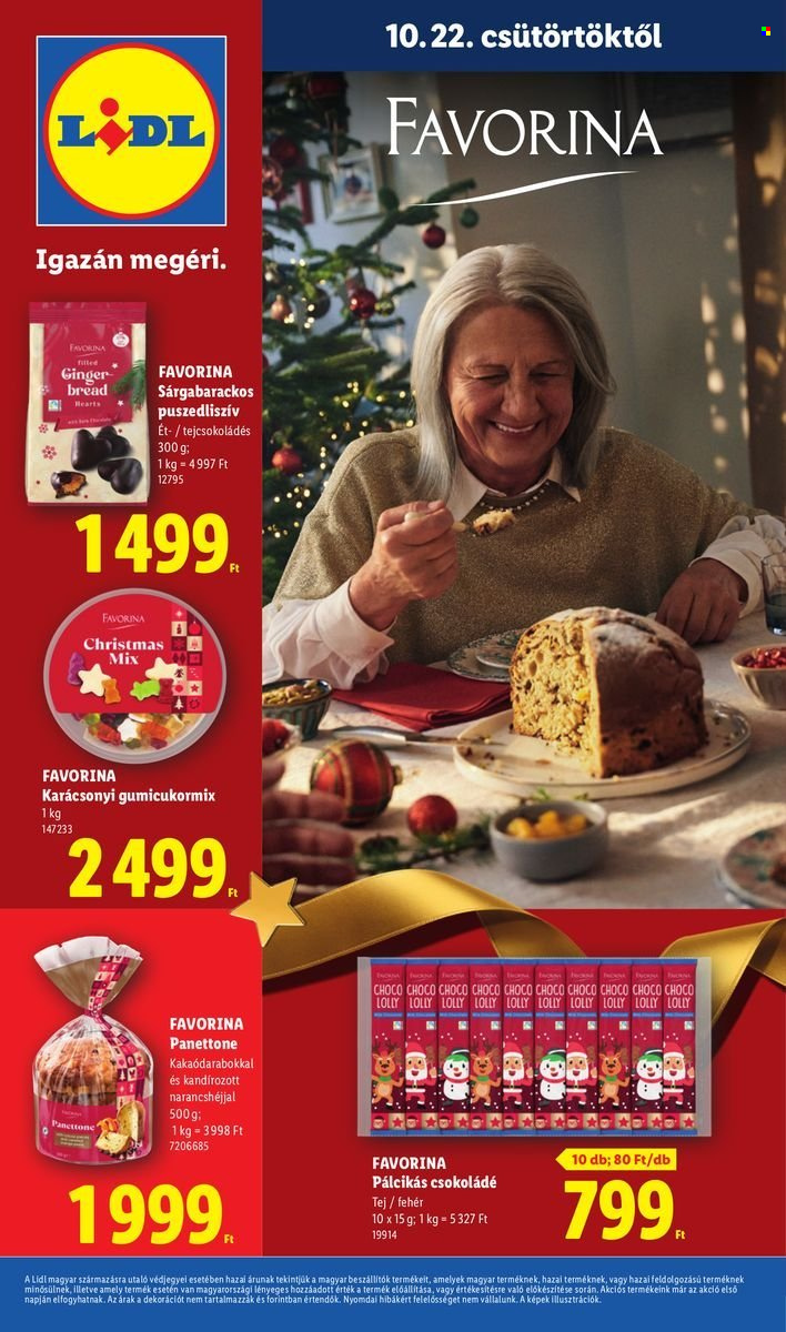 Lidl akciós újságok - 2026.10.22 - 2026.10.28. Oldal 1