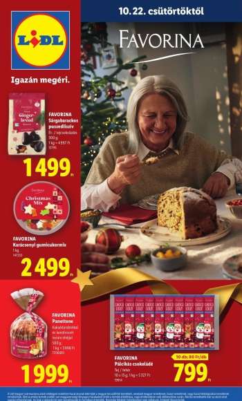 Újság Lidl - 2026.10.22 - 2026.10.28.