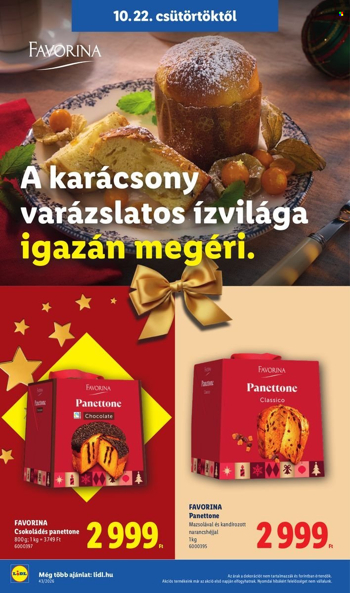 Lidl akciós újságok - 2026.10.22 - 2026.10.28. Oldal 2