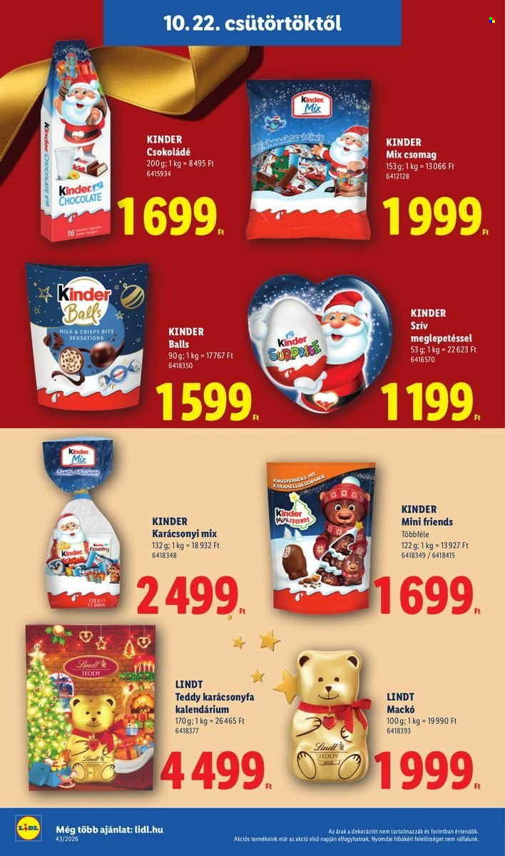 Lidl akciós újságok - 2026.10.22 - 2026.10.28. Oldal 14