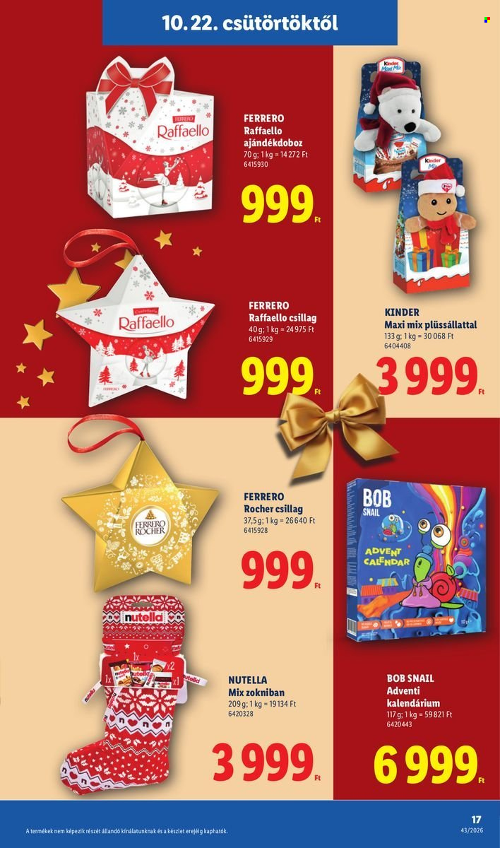 Lidl akciós újságok - 2026.10.22 - 2026.10.28. Oldal 17