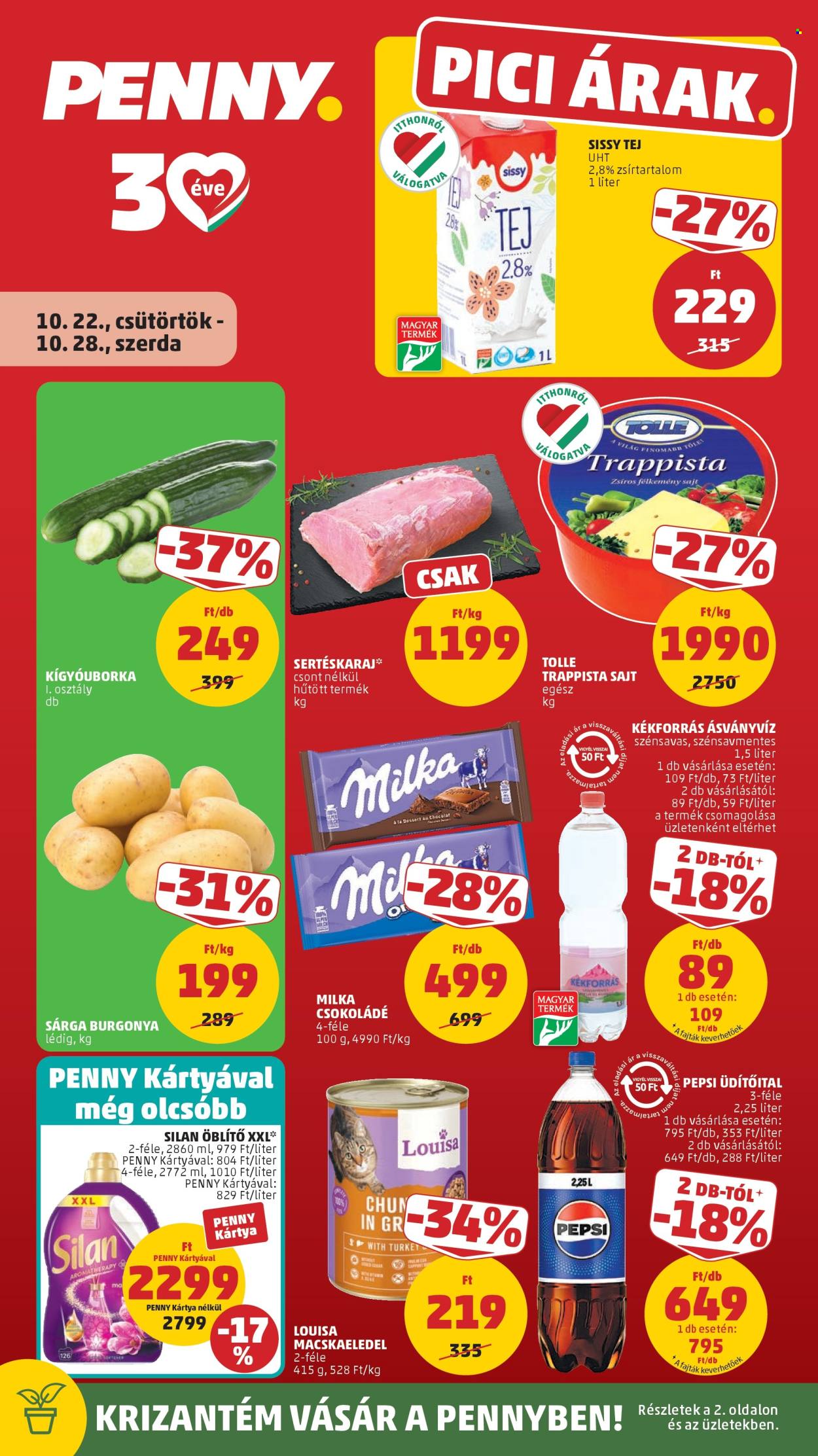 Penny Market akciós újságok - 2026.10.22 - 2026.10.28. Oldal 1